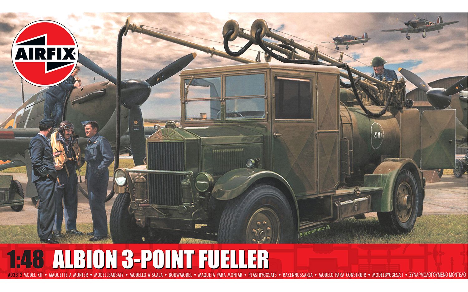 Airfix Albion 3-Point Fueller 1/48 A03312