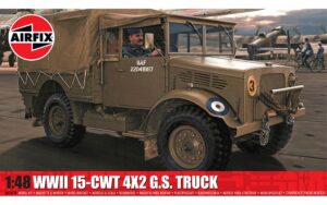Airfix WWII 15-cwt 4 x 2 G.S. Truck 1/48 A03313A