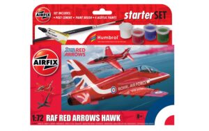 Airfix Starter Set - Red Arrows Hawk 1/72 A55002