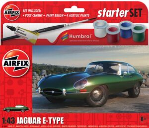 Airfix Starter Set - Jaguar E-Type 1/43 A55009
