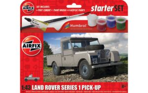 Airfix Starter Set - Land Rover Series 1 Pick-Up 1/43 A55012