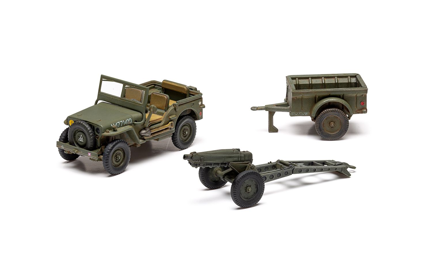 Airfix Gift Set - Willys MB Jeep 1/72 A55117A