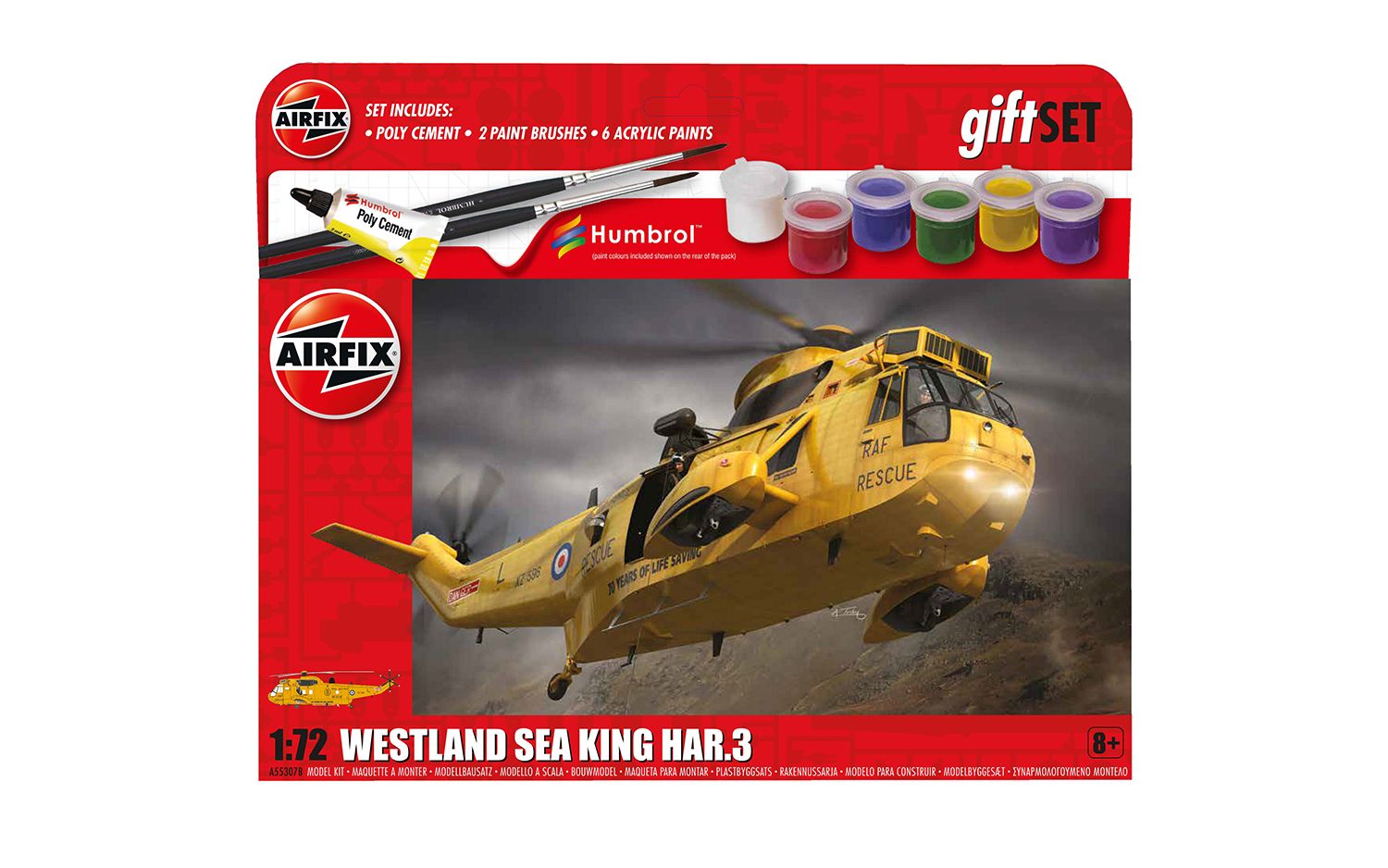 Airfix Gift Set - Westland Sea King HAR.3 1/72 A55307B