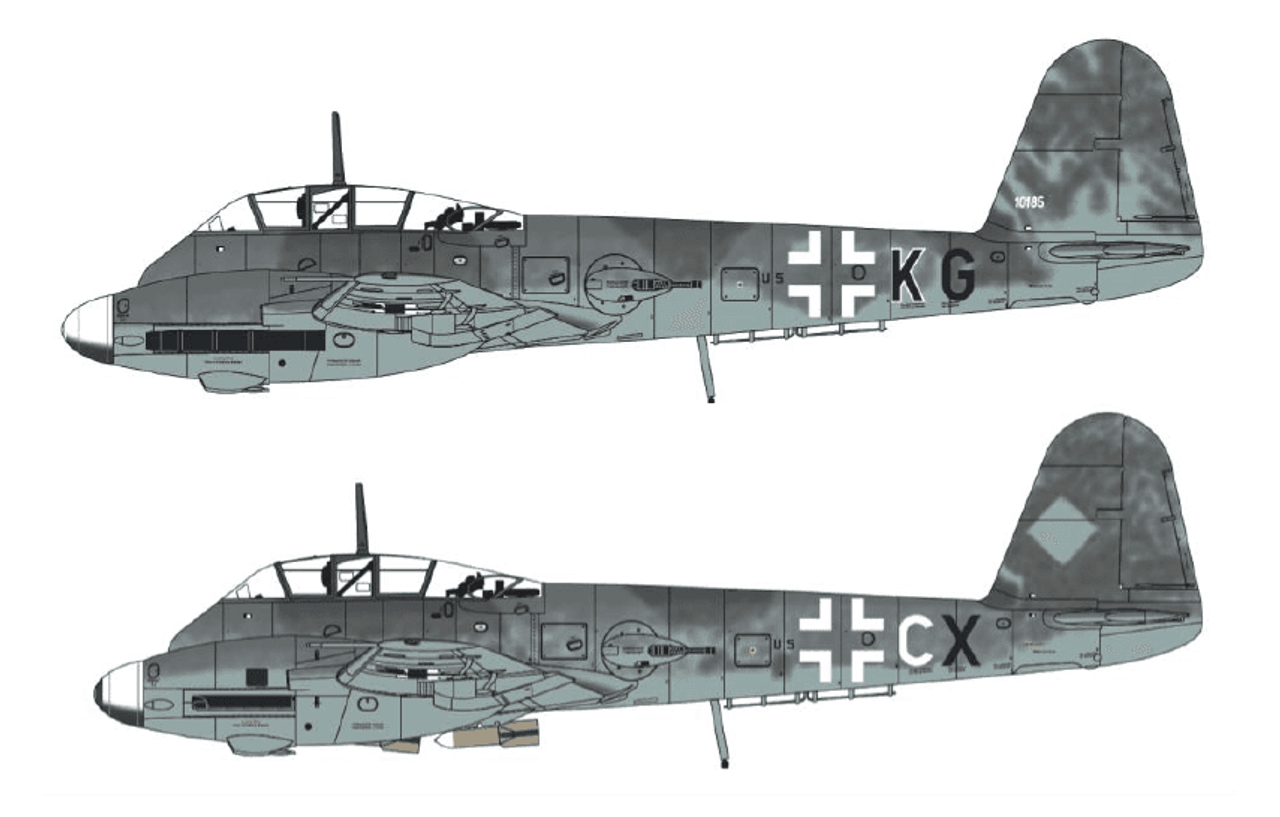 Airfix Messerschmitt Me410A-1 1:72 A04069 - Image 2