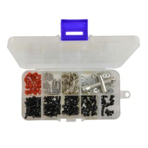 RC Overhaul Screws Parts Pit Box 1/10th (161pcs boxed) G-RCO-SCR002