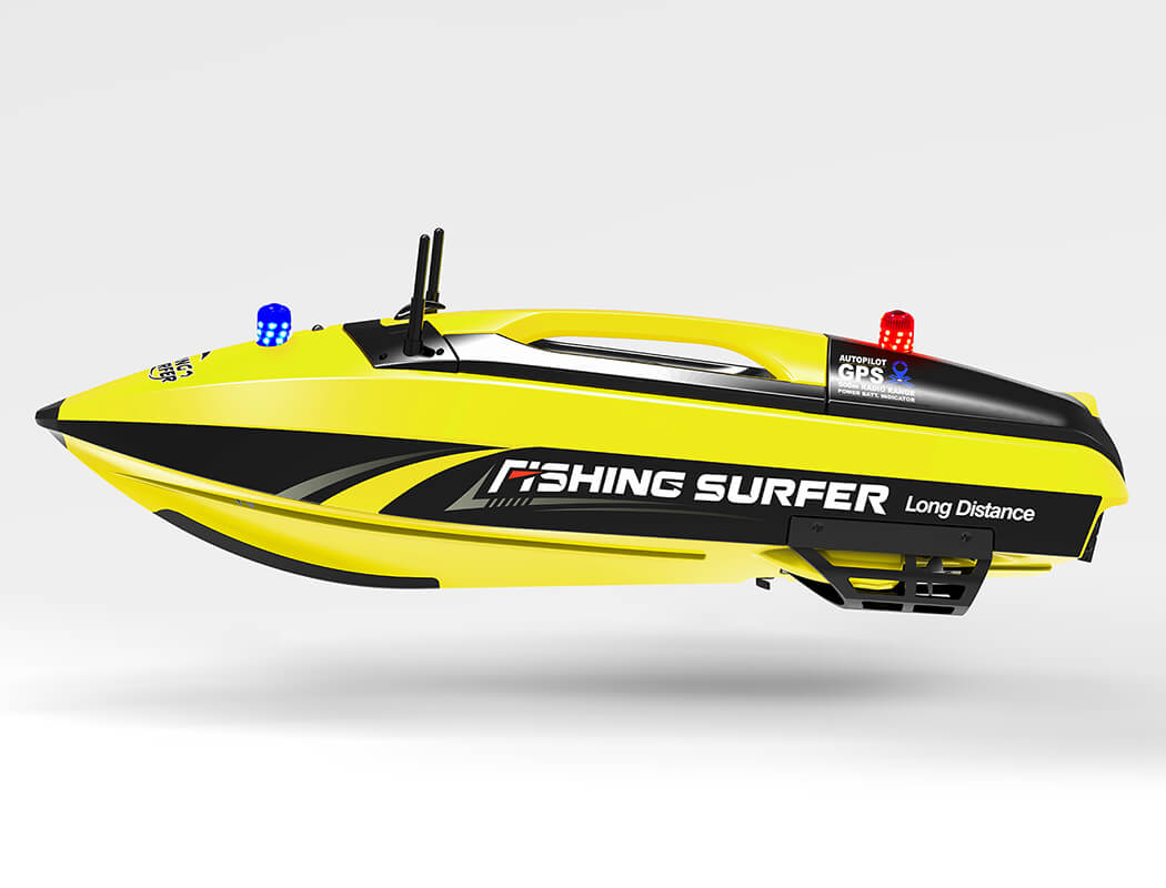 FISHING PEOPLE SURFER LAUNCHED RC BAIT RELEASE GPS BOAT V2.0