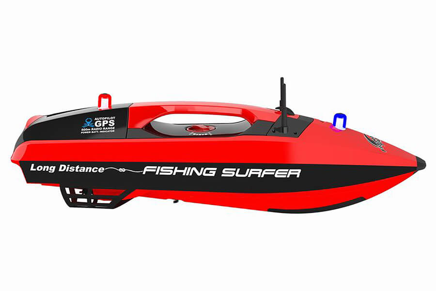 FISHING PEOPLE SURFER LAUNCHED RC BAIT RELEASE GPS BOAT V2.0