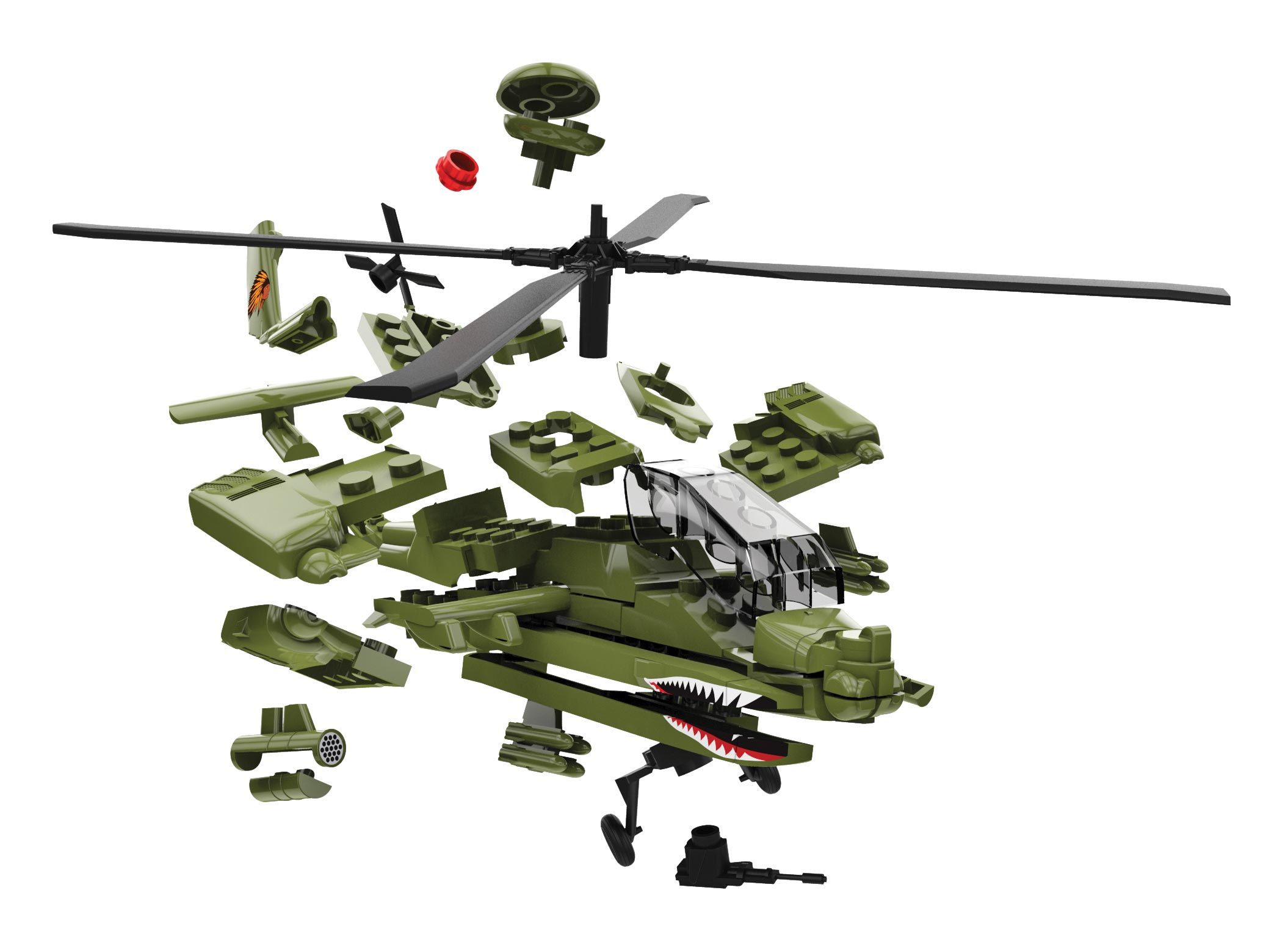 Airfix QUICKBUILD Apache J6004