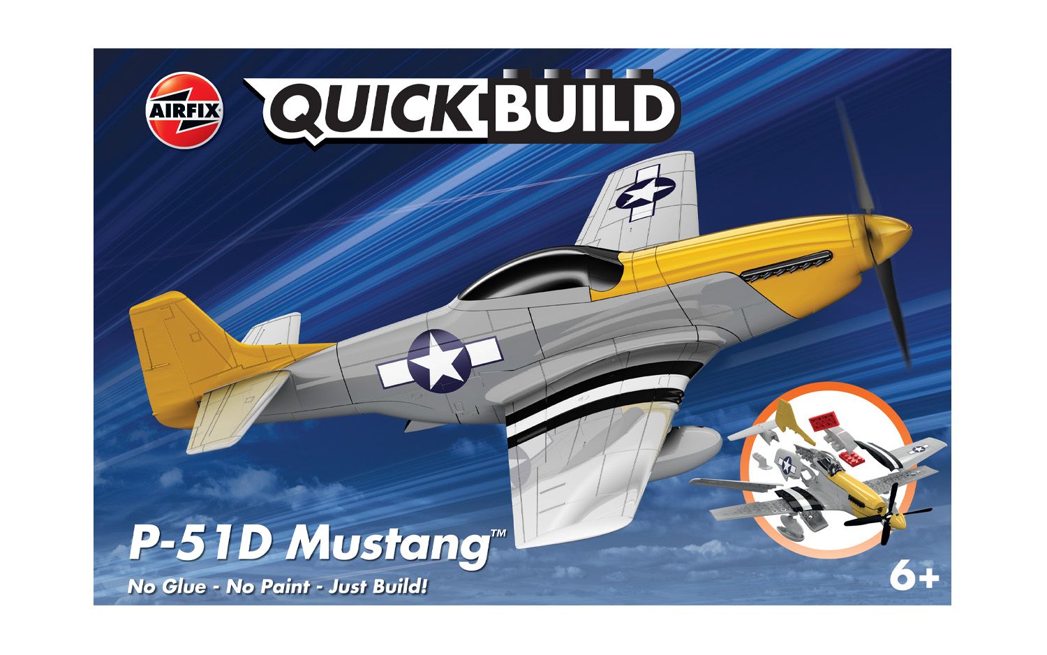Airfix QUICKBUILD P-51D Mustang J6016