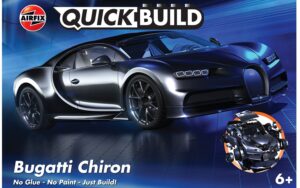 Airfix QUICKBUILD Bugatti Chiron - Black J6025