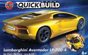 Airfix QUICKBUILD Lamborghini Aventador - Yellow J6026