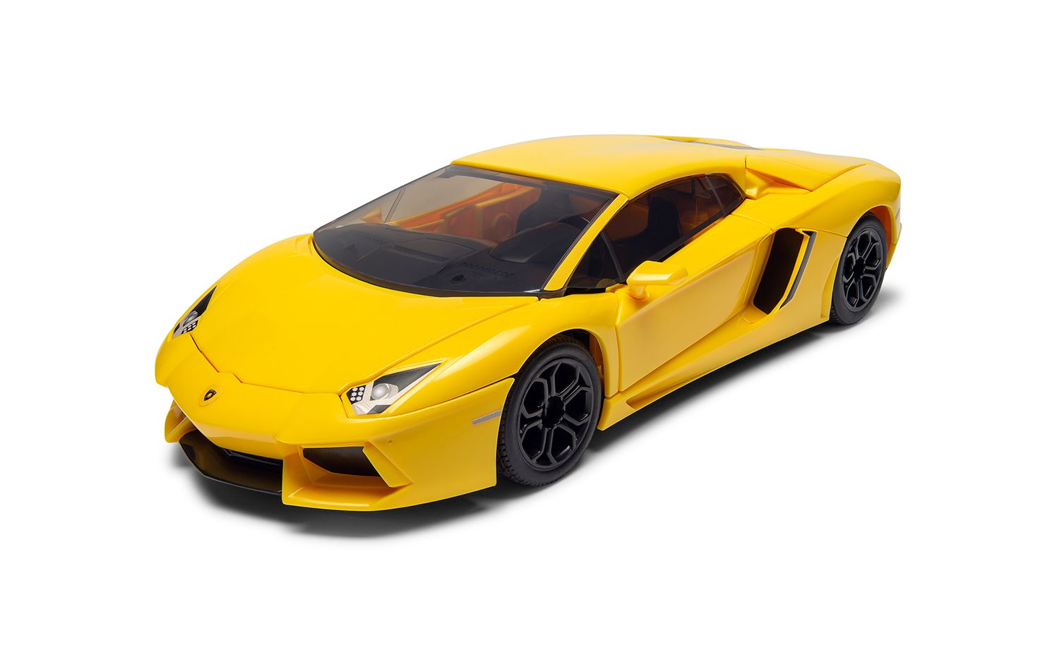Airfix QUICKBUILD Lamborghini Aventador - Yellow J6026