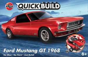 Airfix QUICKBUILD Ford Mustang GT 1968 J6035