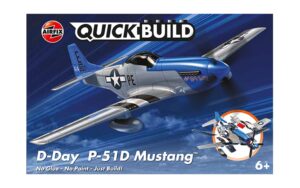 Airfix QUICKBUILD D-Day P-51D Mustang J6046