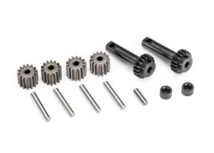 Traxxas Differential Gear Set (Planetary) (Output Gears (2), Spider Gears (4), Spider Gear Shafts (4), Differential Spacers (2), Output Shaft (1) TRX10782