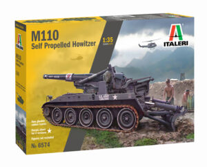 Italeri 1/35 M110 Self Propelled Howitzer 6574