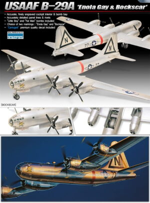 Academy US Air Force B-29A Enola Gay & Bockscar 1/72 12528