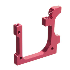 Corally Alum. Rear Bulkhead Motor Fsx10 Ssx10 Left 7075 T6 1Pc