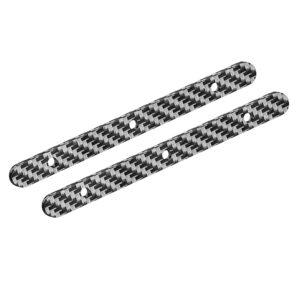 Corally Chassis Brace Stiffener Rear Fits Part C00180016 Graphite 2.5Mm