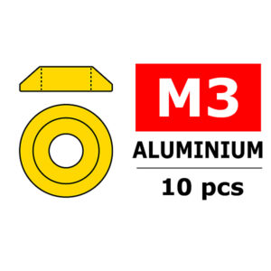 Corally Aluminium Washer For M3 Button Head Screws O