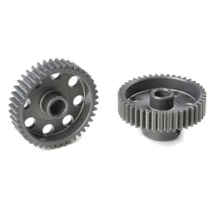 Corally 64 Dp Pinion Short Hard Anodised Al7075 42 Teeth Shaft Dia. 3.17Mm