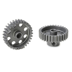 Corally 48 Dp Pinion Short Hard Anodised Al7075 31 Teeth Shaft Dia. 3.17Mm