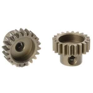 Corally M0.6 Pinion Short Hardened Steel 20 Teeth Shaft Dia. 3.17Mm