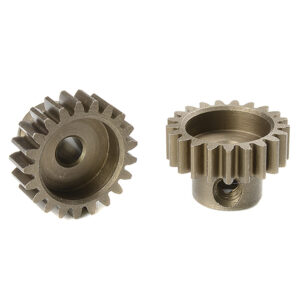 Corally M0.6 Pinion Short Hardened Steel 21 Teeth Shaft Dia. 3.17Mm