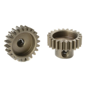 Corally M0.6 Pinion Short Hardened Steel 22 Teeth Shaft Dia. 3.17Mm