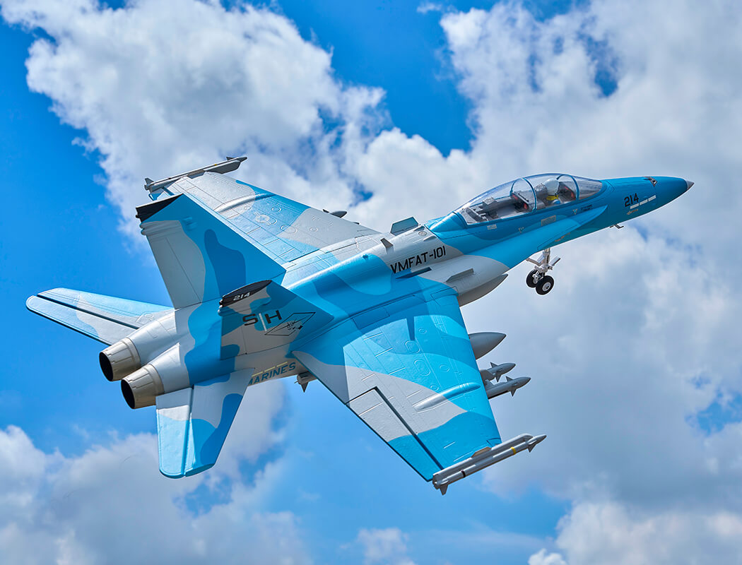 FMS 64MM EDF F/A-18 Hornet PNP FMS151P