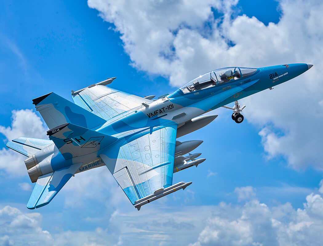 FMS 64MM EDF F/A-18 Hornet PNP FMS151P