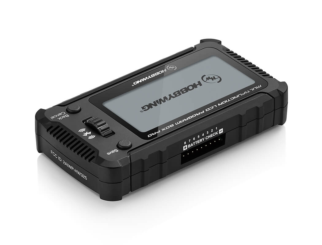 Hobbywing Multifunction LCD Program Box Pro HW30502002 - Image 2