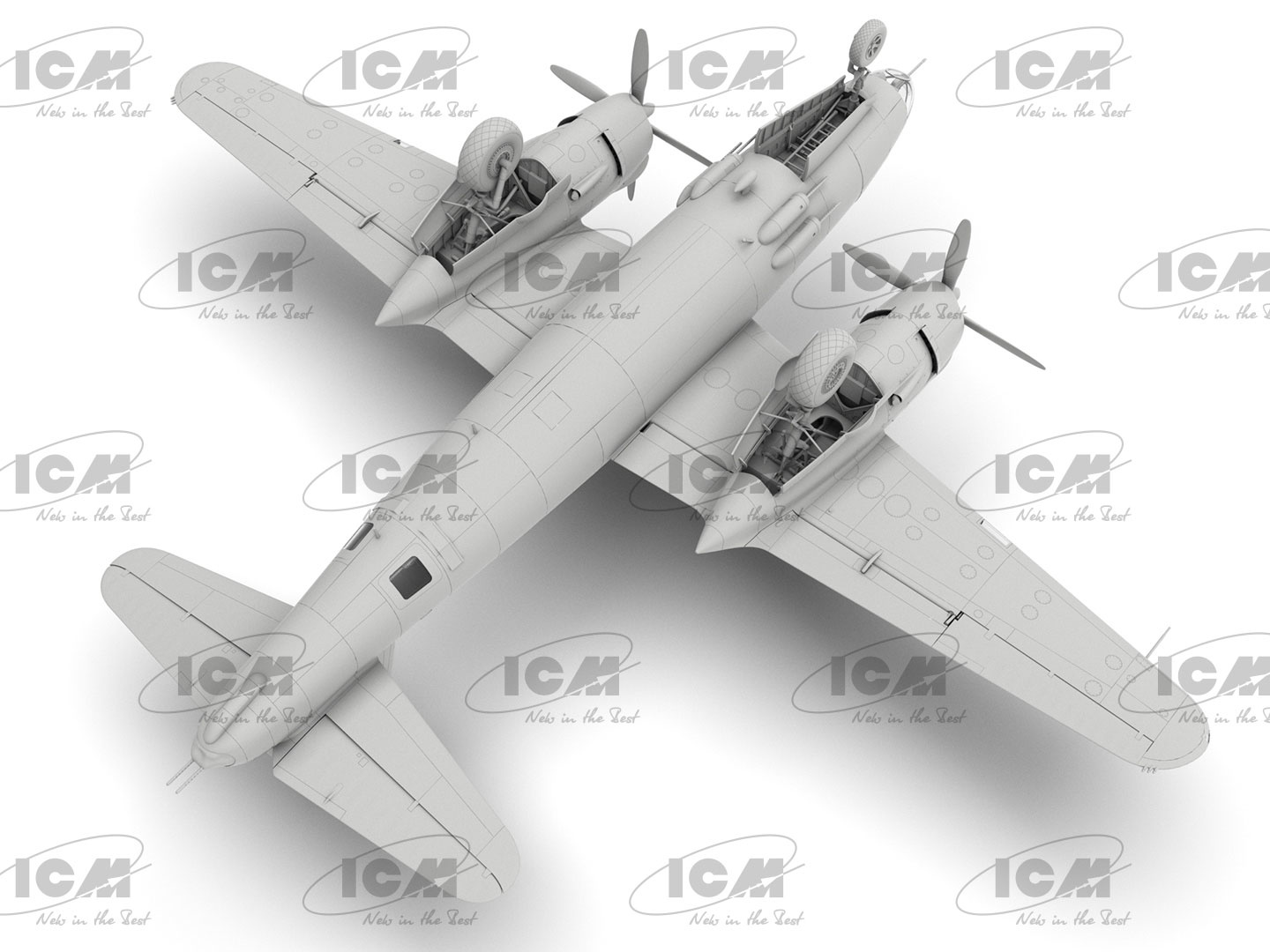 ICM B-26G Marauder, WWII American/French Bomber 1/48 ICM48323 - Image 7