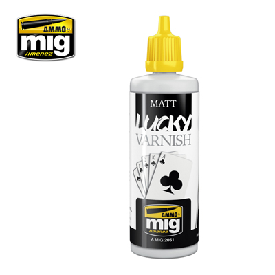 Mig Ammo MATT LUCKY VARNISH 60ML MIG2051