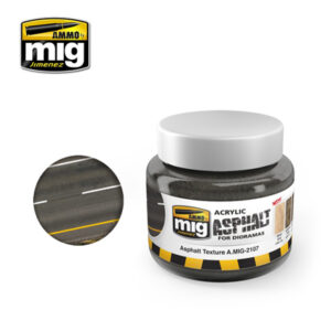 MIG Ammo ASPHALT GROUND TEXTURE 250ML MIG2107
