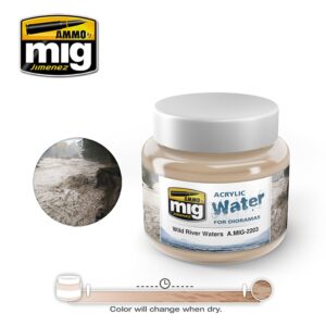MIG Ammo WILD RIVER WATERS ACRYLIC 250ML MIG2203