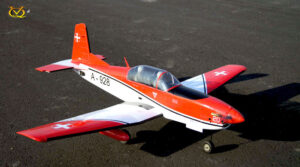 VQ Models Pilatus PC-7 (Swiss) 59in Wingspan ARF VQA097
