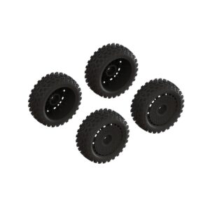 Arrma dBoots '2-HO' Tire Set Glued (Black) (2 Pairs) Z-ARA550114