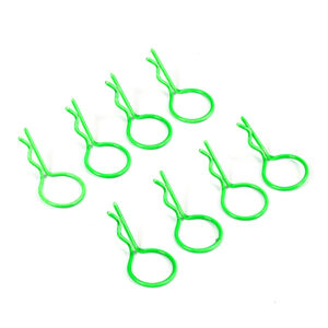 FASTRAX FLUORESCENT GREEN LARGE CLIPS FAST213FG
