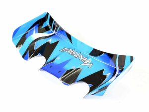 FTX Vantage 2.0 Printed Rear Wing - Blue/Black