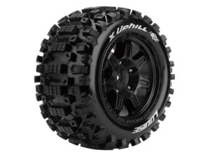 Louise RC X-Uphill Black Mounted - Arrma Kraton 8s 24mm Hex (2) L-T3297BM