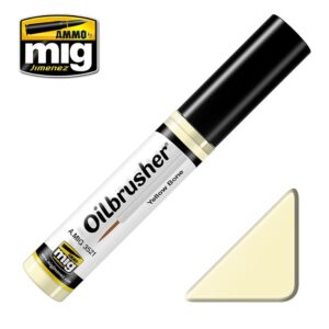Mig Ammo Yellow Bone OILBRUSHER MIG3521