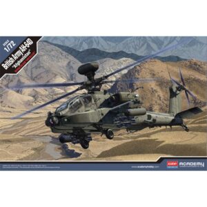 Academy British Army AH-64D Afghanistan Helicopter 1/72 12537