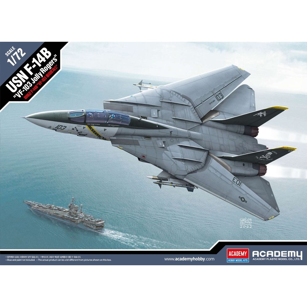 Academy US Navy F-14B VF-103 Jolly Rogers Last Cruise 1/72 12578