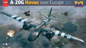 HK Models USAAF A-20G Havoc over Europe 1944 1/32 PKHK01E39