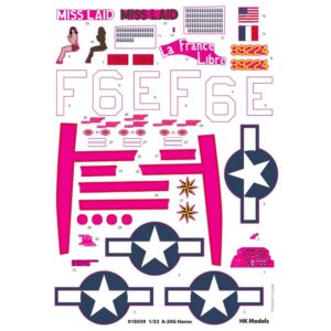 HK Models USAAF A-20G Havoc over Europe 1944 1/32 PKHK01E39