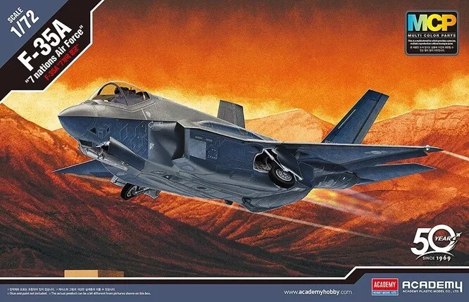 Academy F-35A Seven Nation Air Force 1/72 PKAY12561