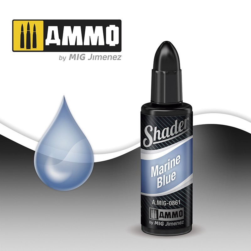 Mig Ammo Marine Blue SHADER MIG0861