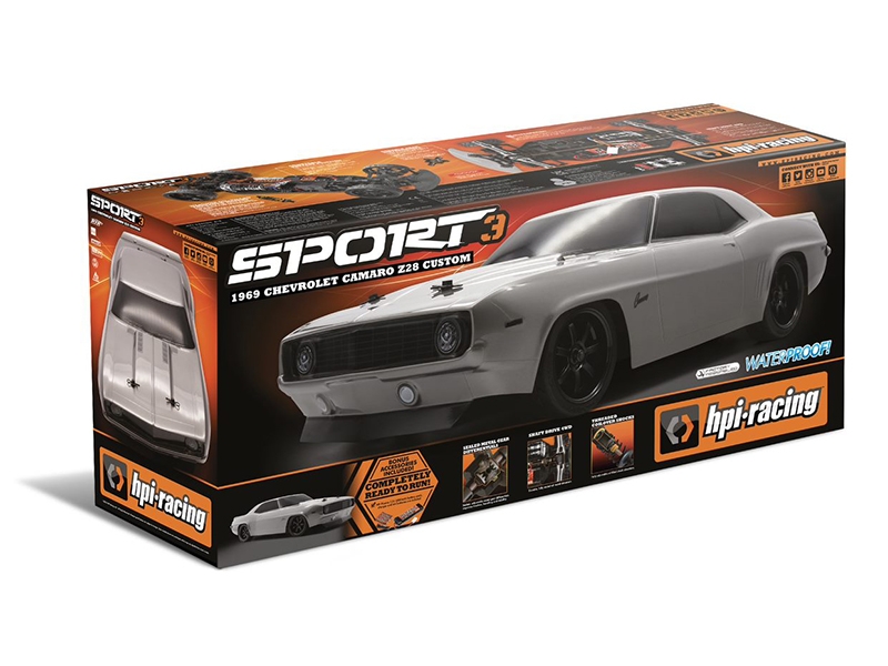 HPI Sport 3 1969 Chevrolet Camaro Z28 Custom RTR 160423