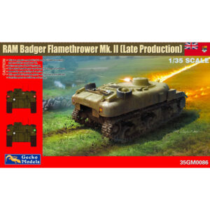 Gecko Models 1/35 RAM Badger Flamethrower Mk.II Late Prod 35GM0086